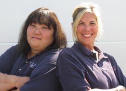 Katie Jennings and Michelle Ivanchukov Head Capture Billing's Education Outreach Program